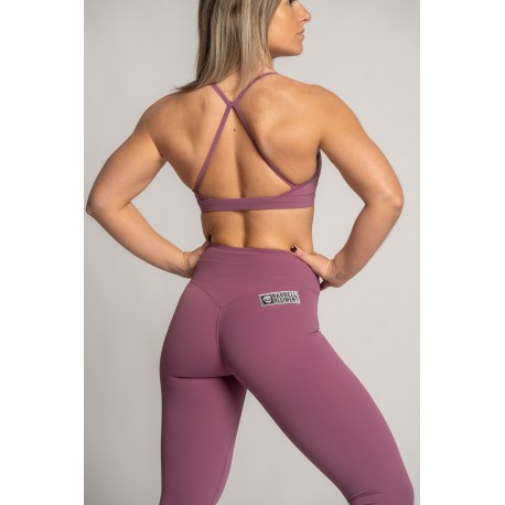 Legging kimy Barbell Regiment rose pour entraînement intensif