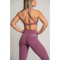 Legging kimy Barbell Regiment rose pour entraînement intensif