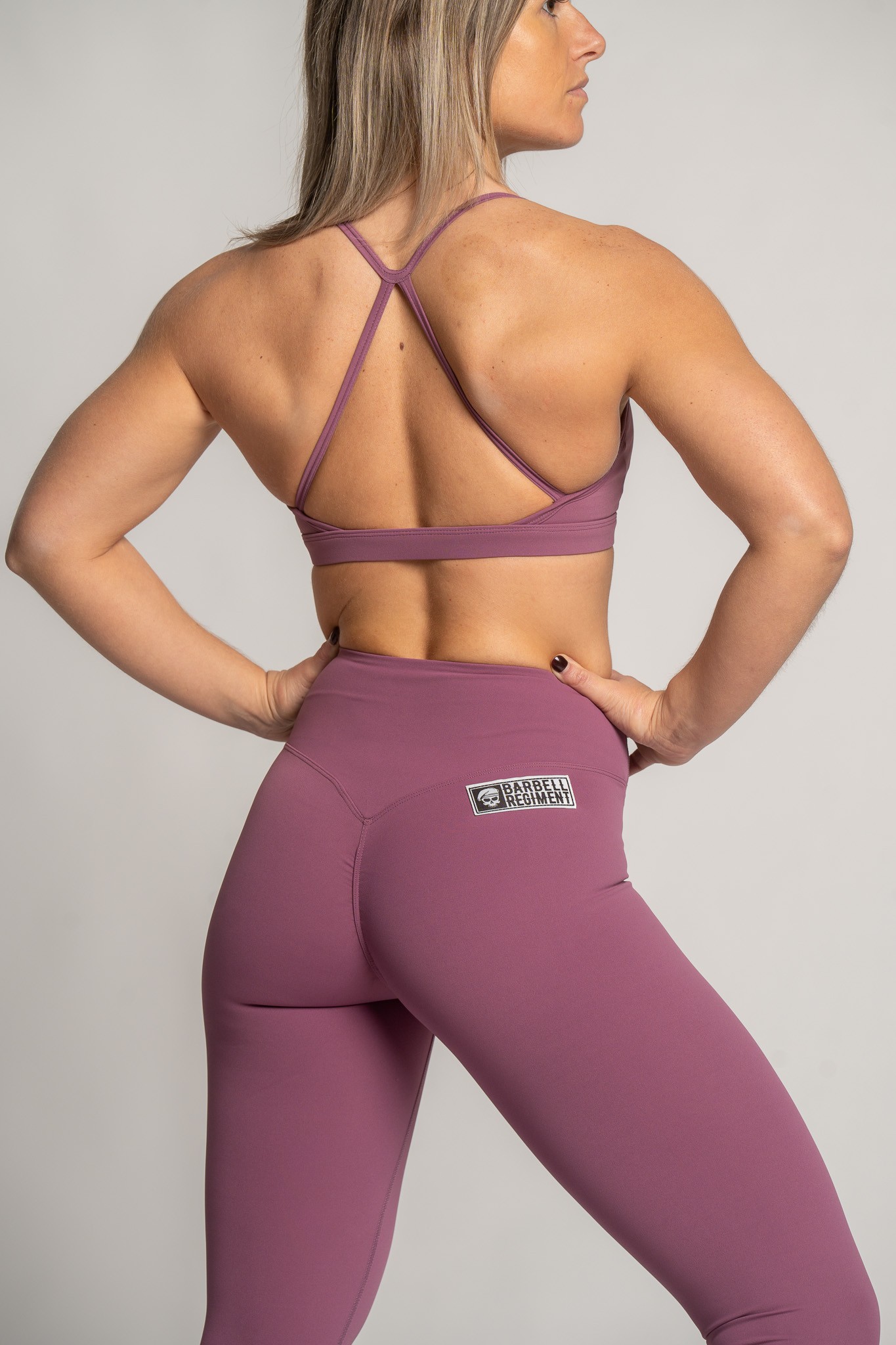 Legging Kimy rose Barbell Regiment femme sport intense — Rose · Taille S