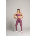 Legging sport femme respirant et galbant couleur rose