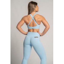 Legging kimy Barbell Regiment bleu light pour entraînement intensif