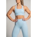 Stretch dynamique avec le legging sans couture femme bleu