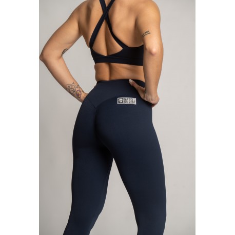 Legging kimy Barbell Regiment bleu navy pour entraînement intensif