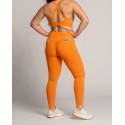Legging Kimy orange Barbell Regiment femme sport