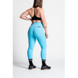 Legging Jenny bleu femme Barbell Regiment taille haute