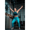 Legging femme Oly bleu – Barbell Regiment