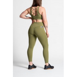 Legging Regy Barbell Regiment vert army femme sport