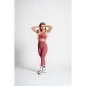 Legging rouge light pour entraînement intensif en salle