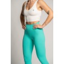 Training legging turquoise blue LILY | BARBELL REGIMENT