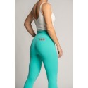 Training legging turquoise blue LILY | BARBELL REGIMENT
