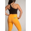 legging Lily orange Barbell Regiment pour femmes sportives