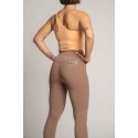 legging Lily beige cocoa Barbell Regiment pour femmes sportives