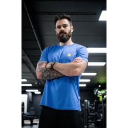 T-shirt The Core bleu - Barbell Regiment unisexe