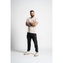 T-shirt fitness homme Alis Grave Nil en plein entraînement