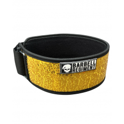 Ceinture haltérophilie dorée Gold Lifter – Barbell Regiment