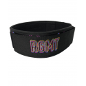 Ceinture musculation ajustable noire taille XXXS à XL