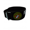 Ceinture musculation ajustable noire taille XXXS à XL