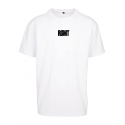 T-shirt blanc sport The Holideath Barbell Regiment en coton épais