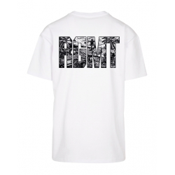 T-shirt oversized The Holideath saison 2 Blanc Barbell Regiment