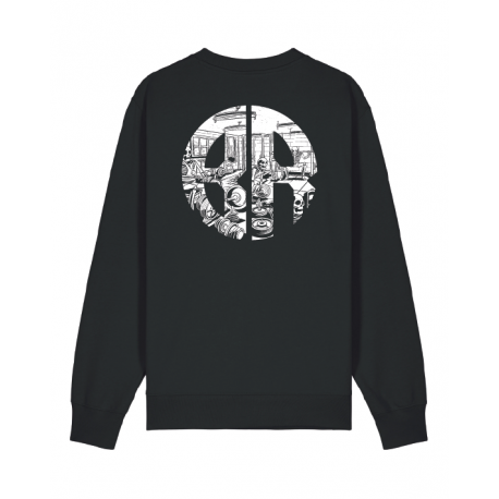 Sweat Gym Rat noir Barbell Regiment unisexe training