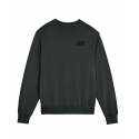 Sweat The Crew noir vintage, modèle unisexe pour Cross Training