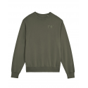 Sweat The Crew vert kaki vintage pour entraînement