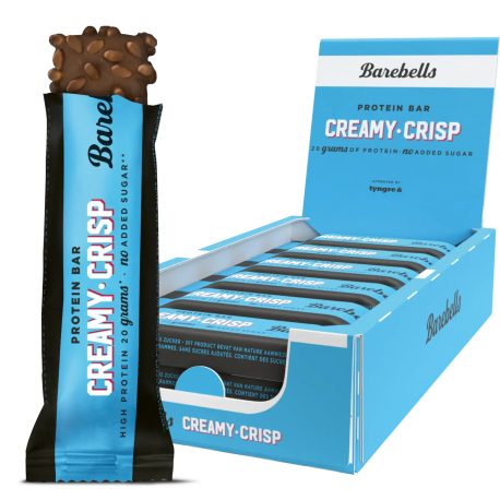 Barebells Creamy Crisp - pack de 12 barres protéinées