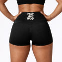Short femme sport Frannie Very Bad Wod noir logo blanc CrossFit®