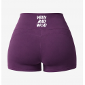 Short fitness femme violet Very Bad Wod tissu respirant