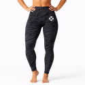 Legging taille haute galbant Femme MARBLE noir | VERY BAD WOD