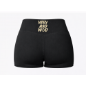 short femme musculation noir squat proof