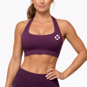 Brassière Sport Femme Linda Col Violet