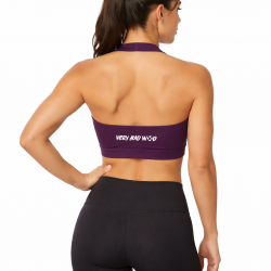 brassière sport femme violet Linda Col Very Bad Wod Cross Training