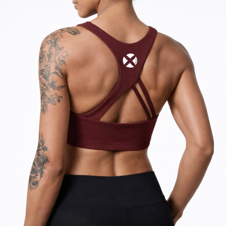Crop Bra sport high chest rouge CHELSEA|VERY BAD WOD