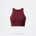 Crop brassière sport femme rouge bordeaux Very Bad Wod pour CrossFit, WOD et yoga