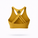 Crop bra CHELSEA model gold| VERY BAD WOD