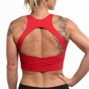 Brassière sport Helen rouge Very Bad Wod femme pour training, CrossFit et WOD, maintien confortable