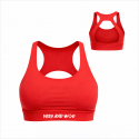 Sport bra HELEN model red | VERY BAD WOD