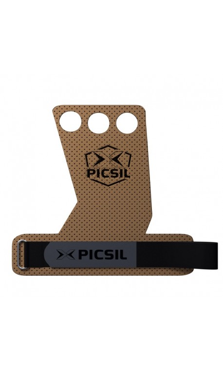 Maniques de sport protège mains - AZOR grips 3 Marron