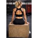 Sport bra HELEN model black | VERY BAD WOD