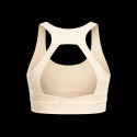 Sport bra HELEN model white cream | VERY BAD WOD