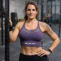 Sport bra NANCY model purple | VERY BAD WOD