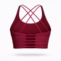 Brassière Kelly framboise femme Very Bad Wod style sexy pour CrossFit et fitness