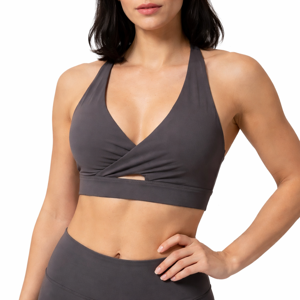 Brassière sport grise BARBARA VERY BAD WOD — Gris · Taille S