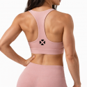 Sport bra BARBARA model pink powder| VERY BAD WOD