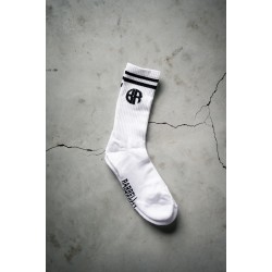 Chaussettes BR blanches Barbell Regiment training