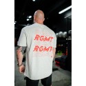 t shirt crossfit oversize gris entraînement t shirt crossfit homme gris