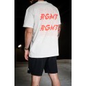 t shirt fitness gris oversize streetwear t shirt fitness style urbain