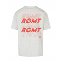 t shirt barbell regiment gris lifestyle t shirt oversize sport