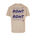 t shirt barbell regiment beige lifestyle t shirt oversize sport